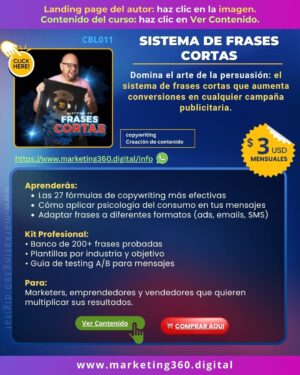 Sistema de Frases Cortas - CBL011
