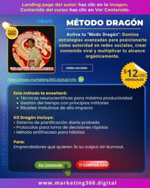 Plataforma Método Dragón - CBL013