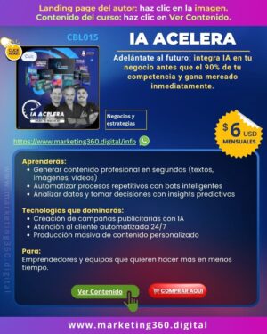 Plataforma IA ACELERA - CBL015