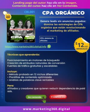 Cpa Orgánico Expert - CBL001