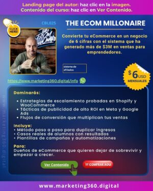 Plataforma The Ecom Millonaire - CBL025