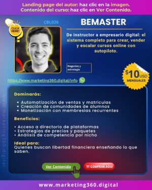 Plataforma BEMASTER - CBL026