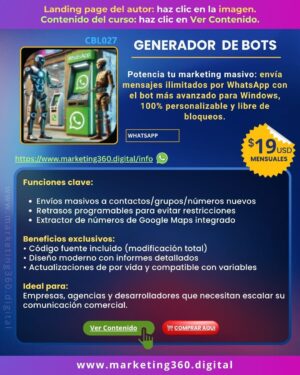 GENERADOR DE ROBOTS - CBL027