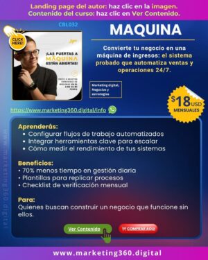 Plataforma Máquina -CBL032