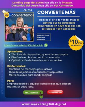 Plataforma Convierte mas - CBL033