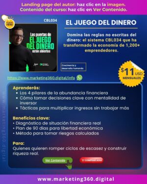 Plataforma El Juego del Dinero - CBL034