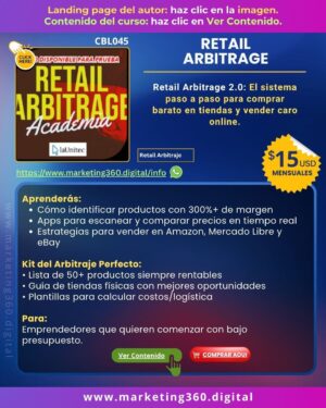 Plataforma Retail Arbitrage - CBL045