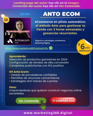 Plataforma ANTO ECOM - CBL003