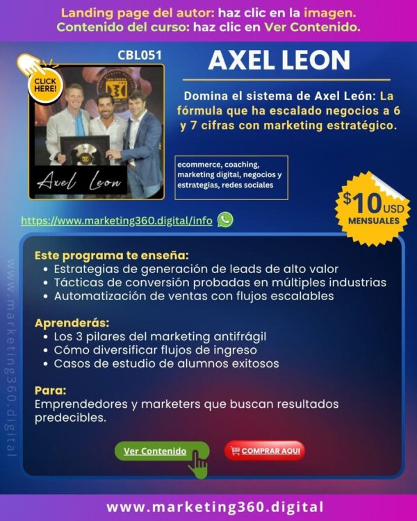 Plataforma Axel Leon - CBL051