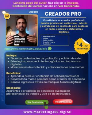 CREADOR PRO - CBL080